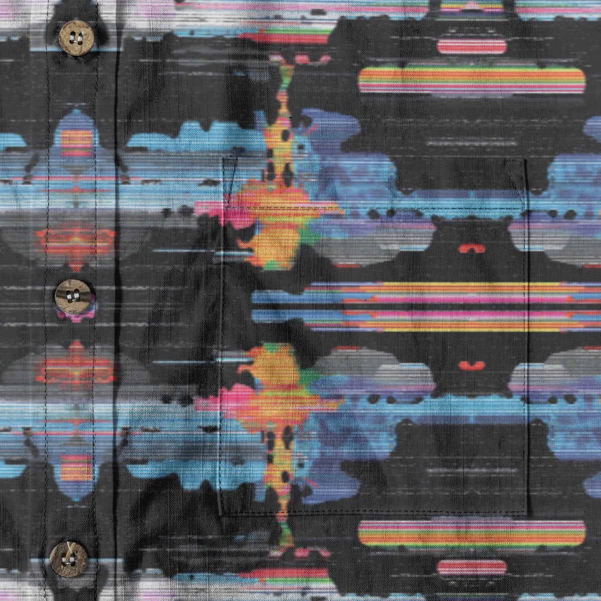 Glitch Slub Cotton
