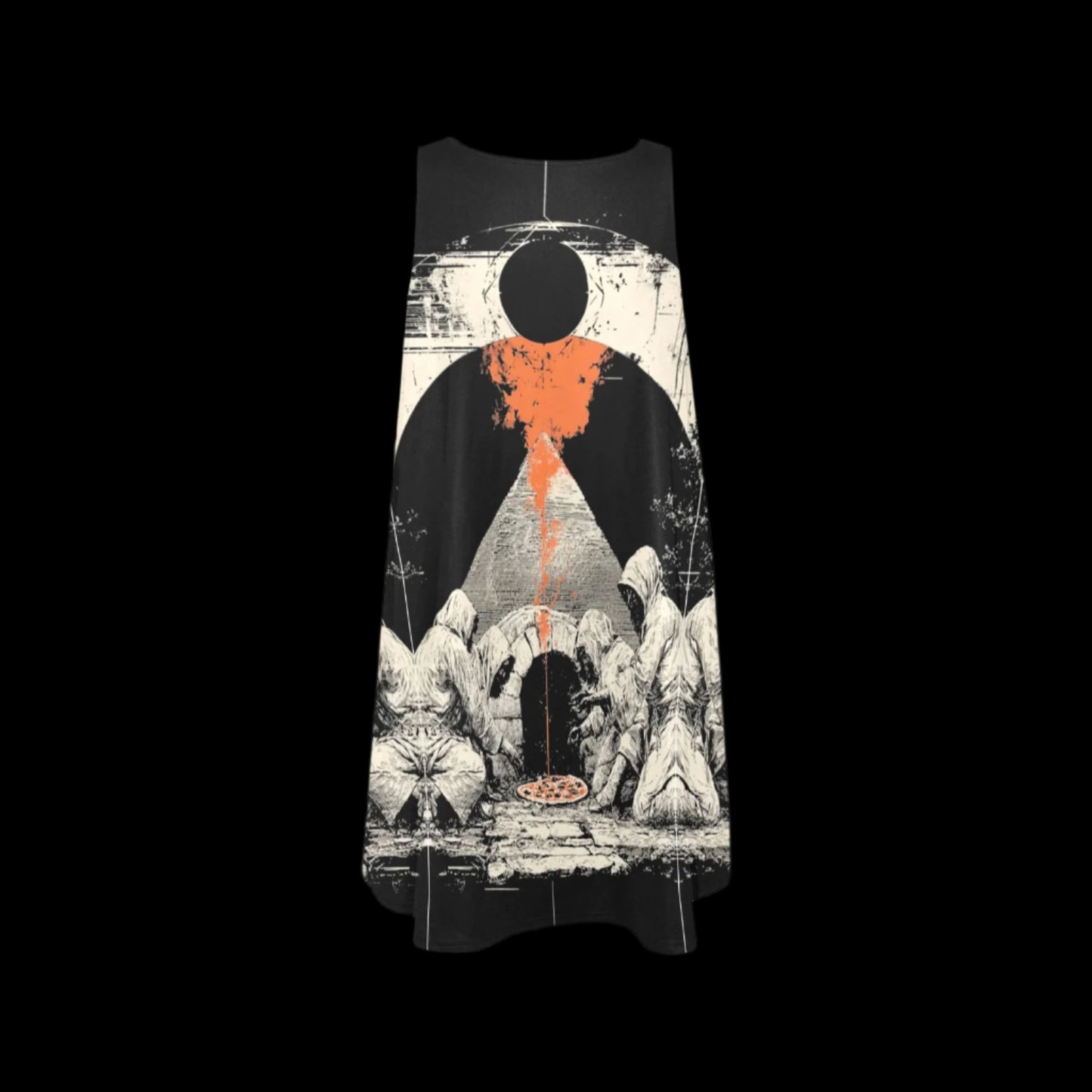 Pizza Cultists A-Line Pocket Dress