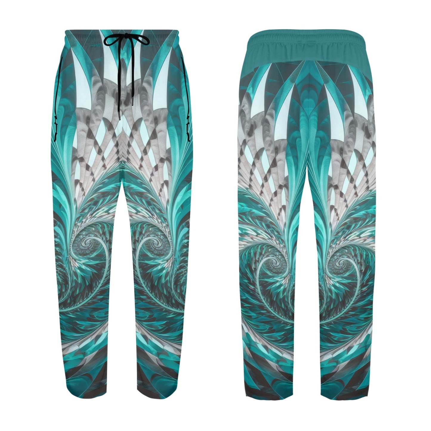 Teal Swirl Mens