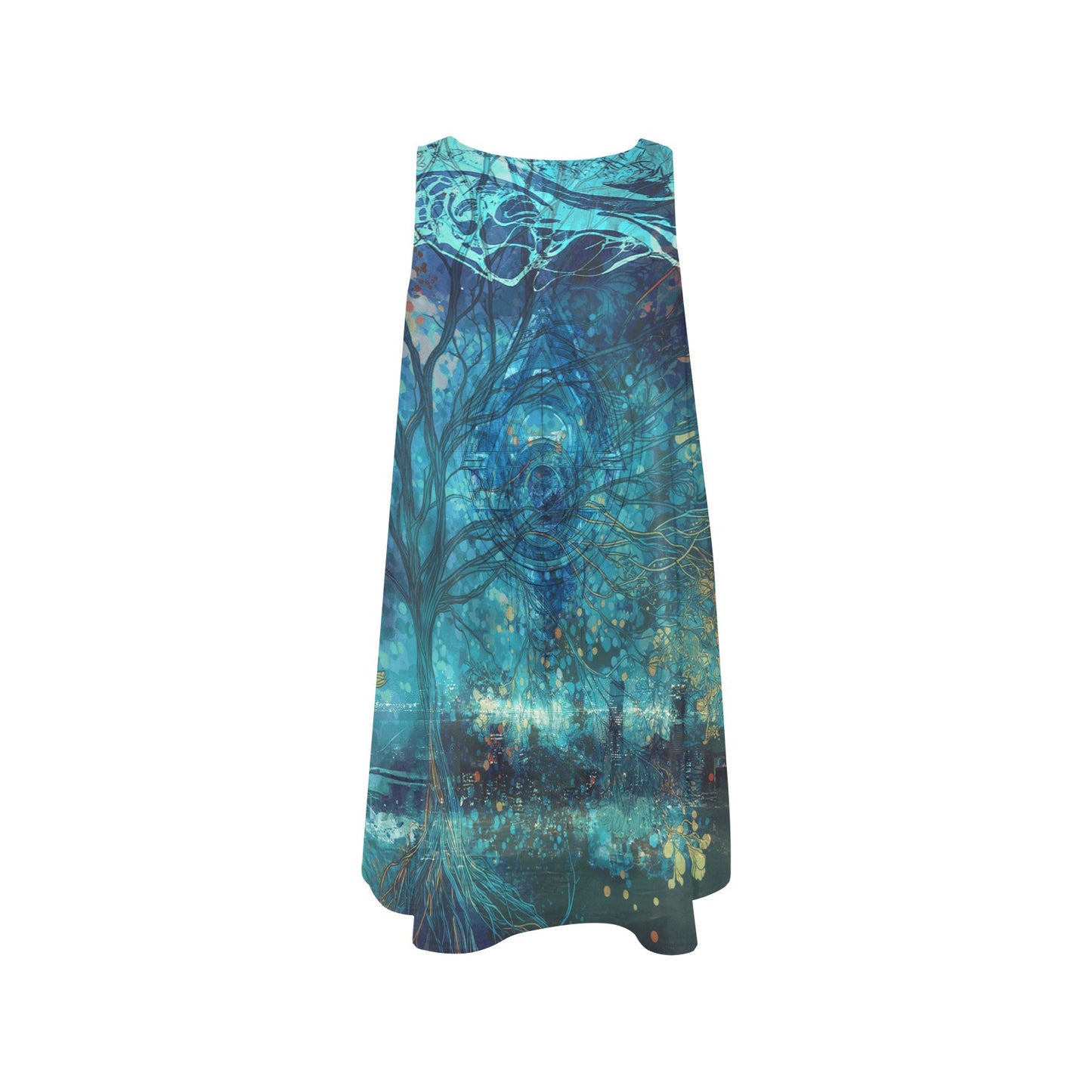 Citree Lights A-Line Pocket Dress