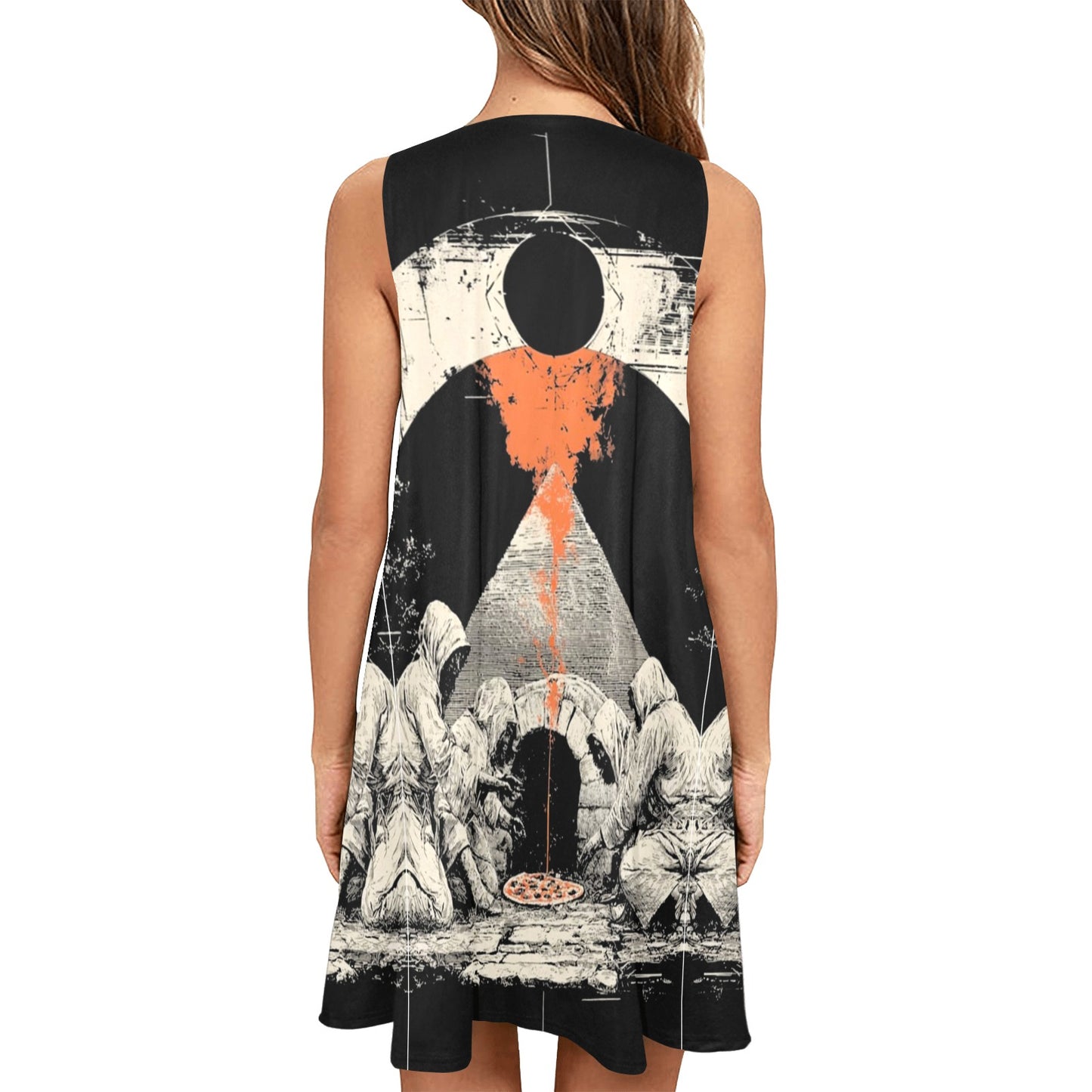 Pizza Cultists A-Line Pocket Dress