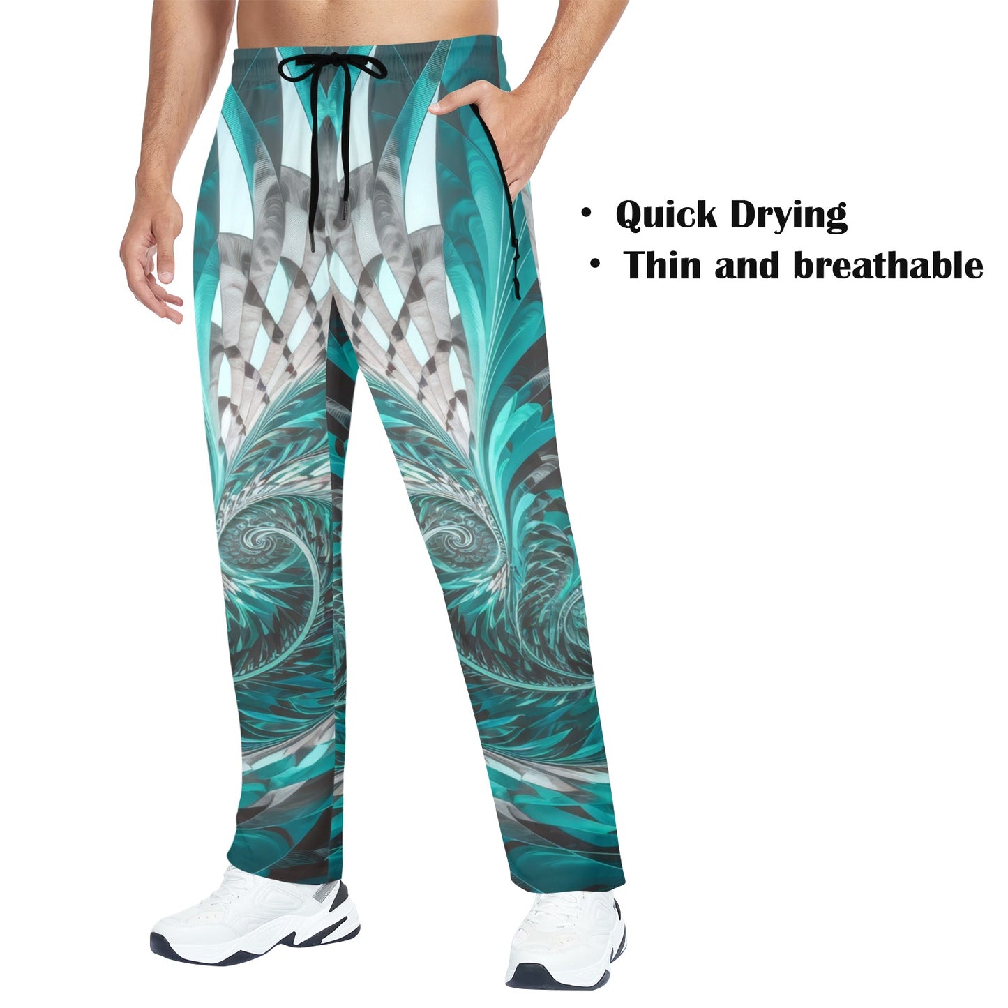 Teal Swirl Mens