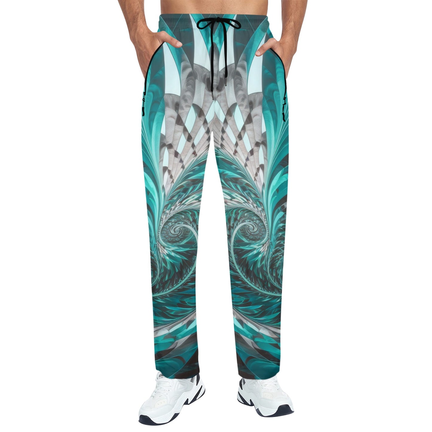 Teal Swirl Mens