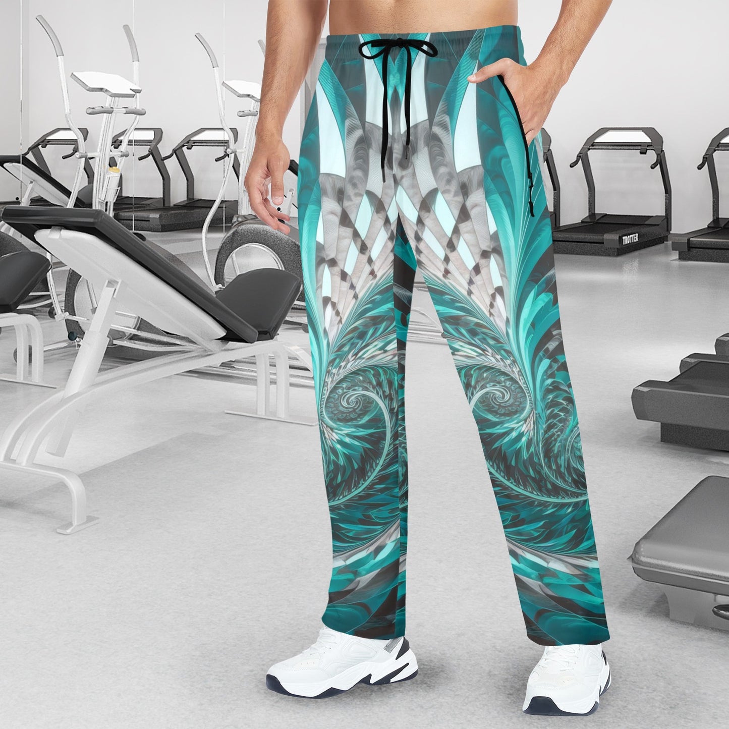 Teal Swirl Mens