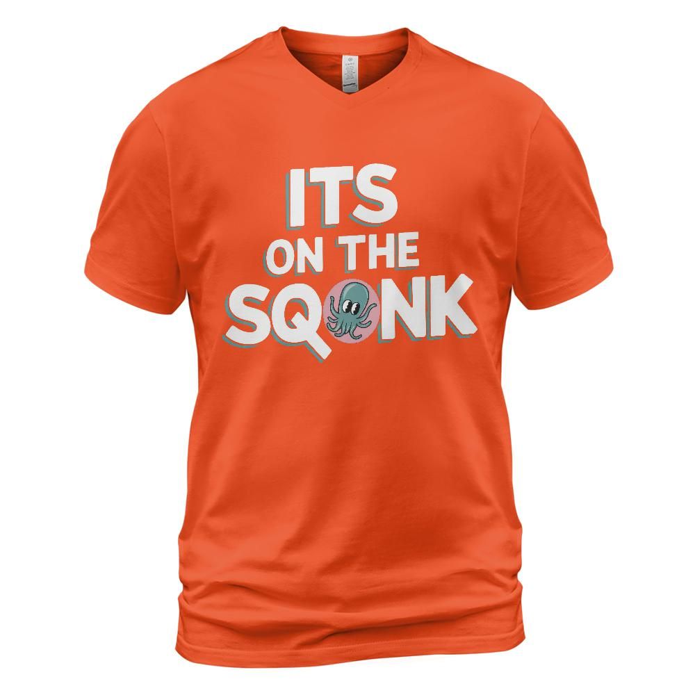 Sqonk Cotton V-Neck T-shirt