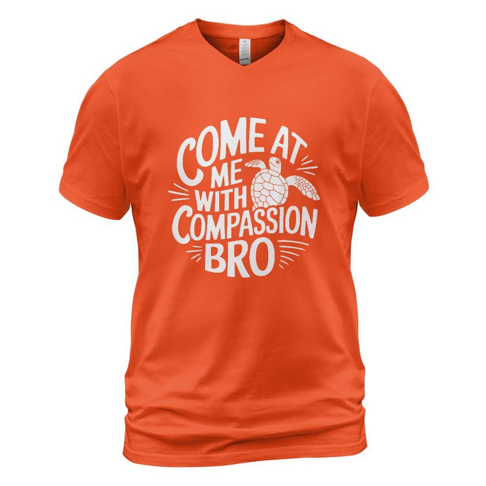 Compassion Cotton V-neck T-shirt