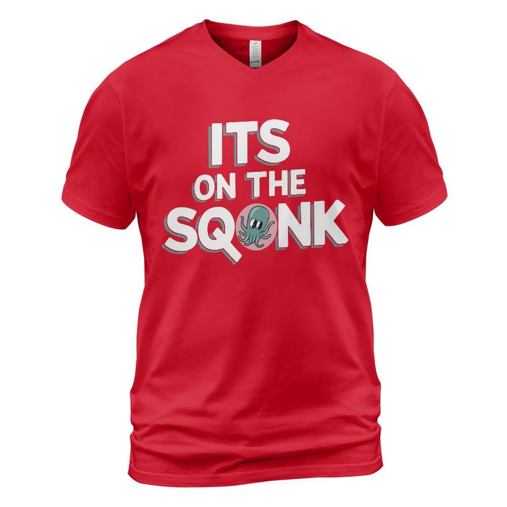 Sqonk Cotton V-Neck T-shirt