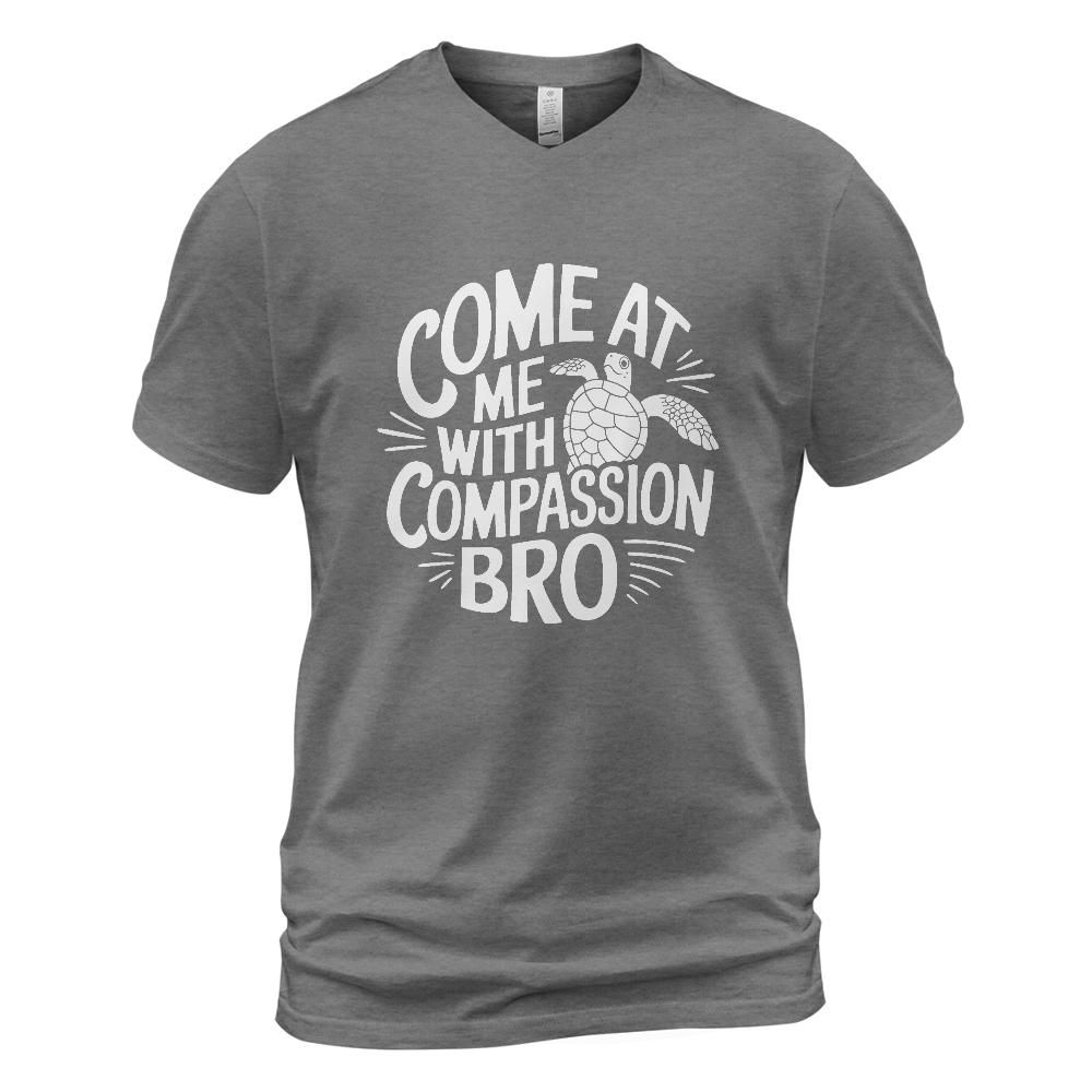 Compassion Cotton V-neck T-shirt