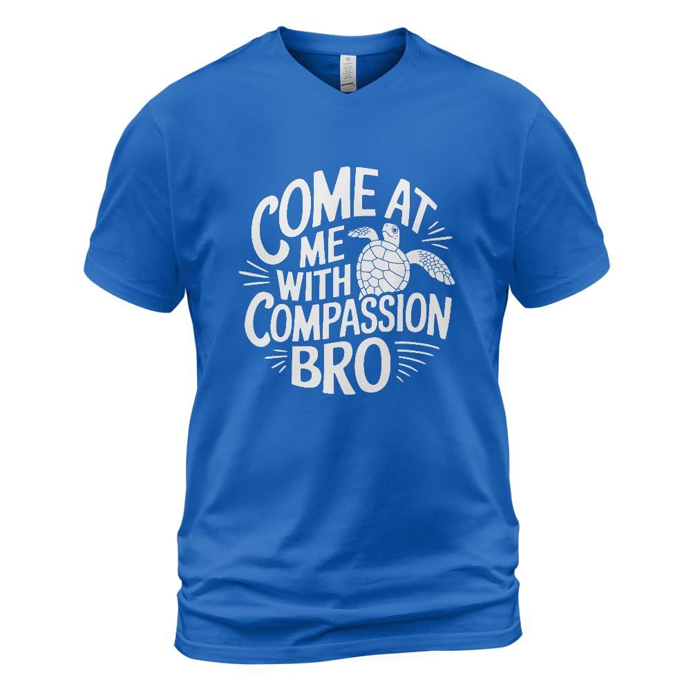 Compassion Cotton V-neck T-shirt