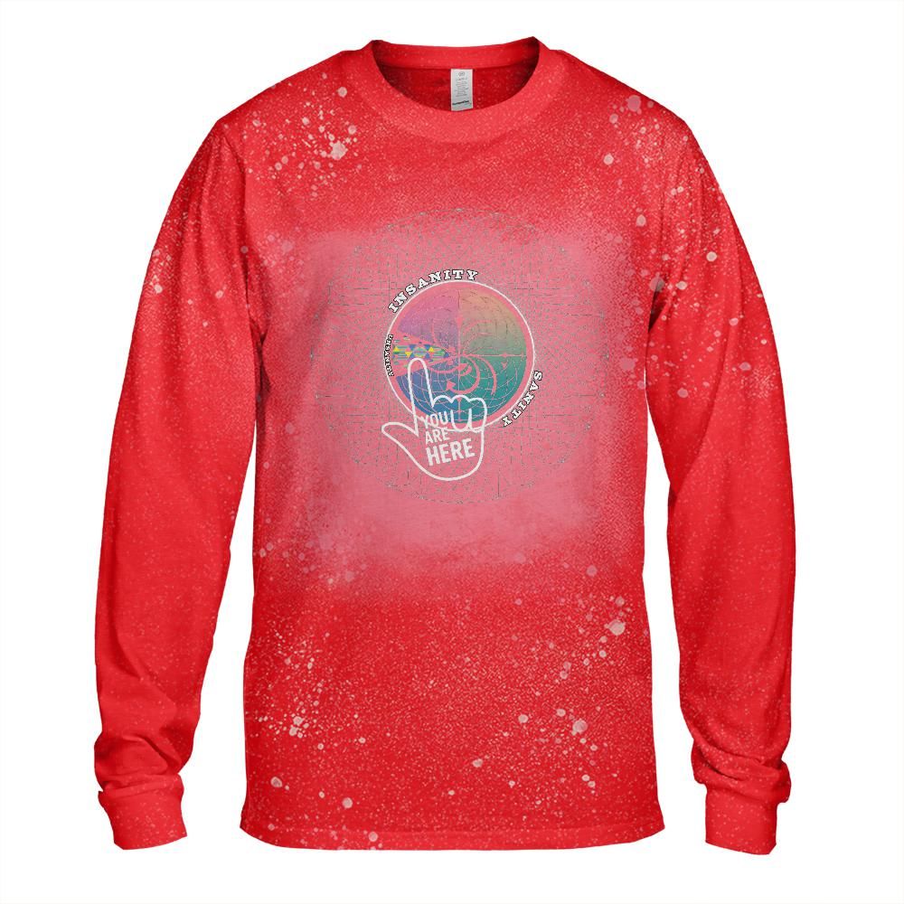 Unsanity Bleached Long Sleeve T-Shirt
