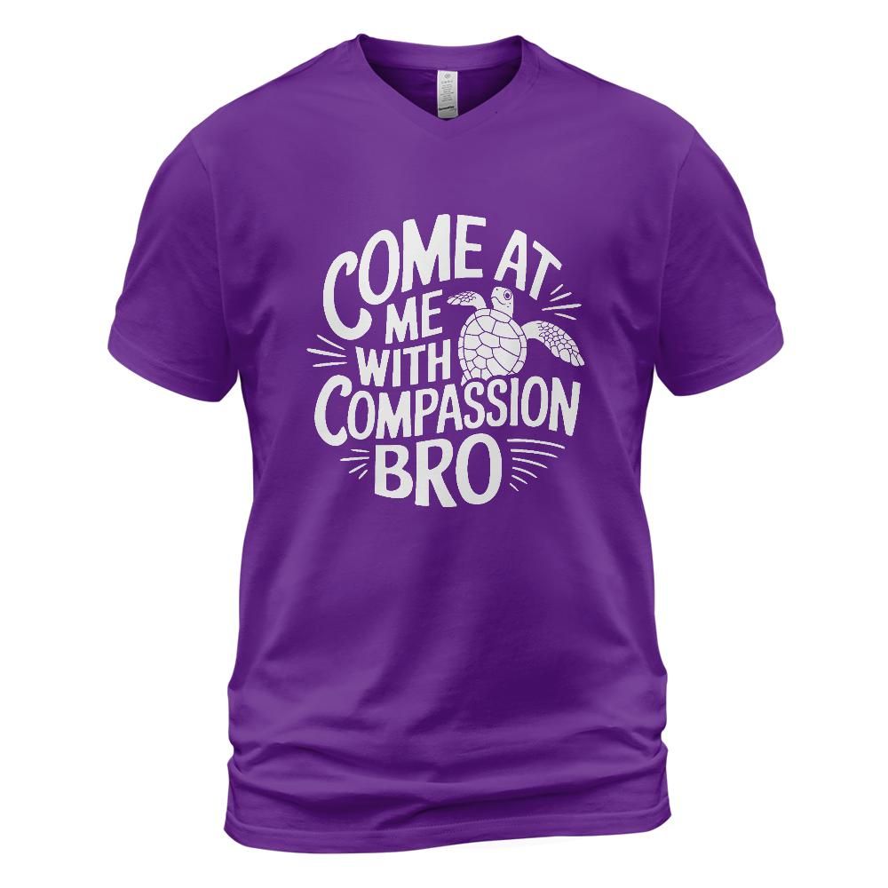 Compassion Cotton V-neck T-shirt