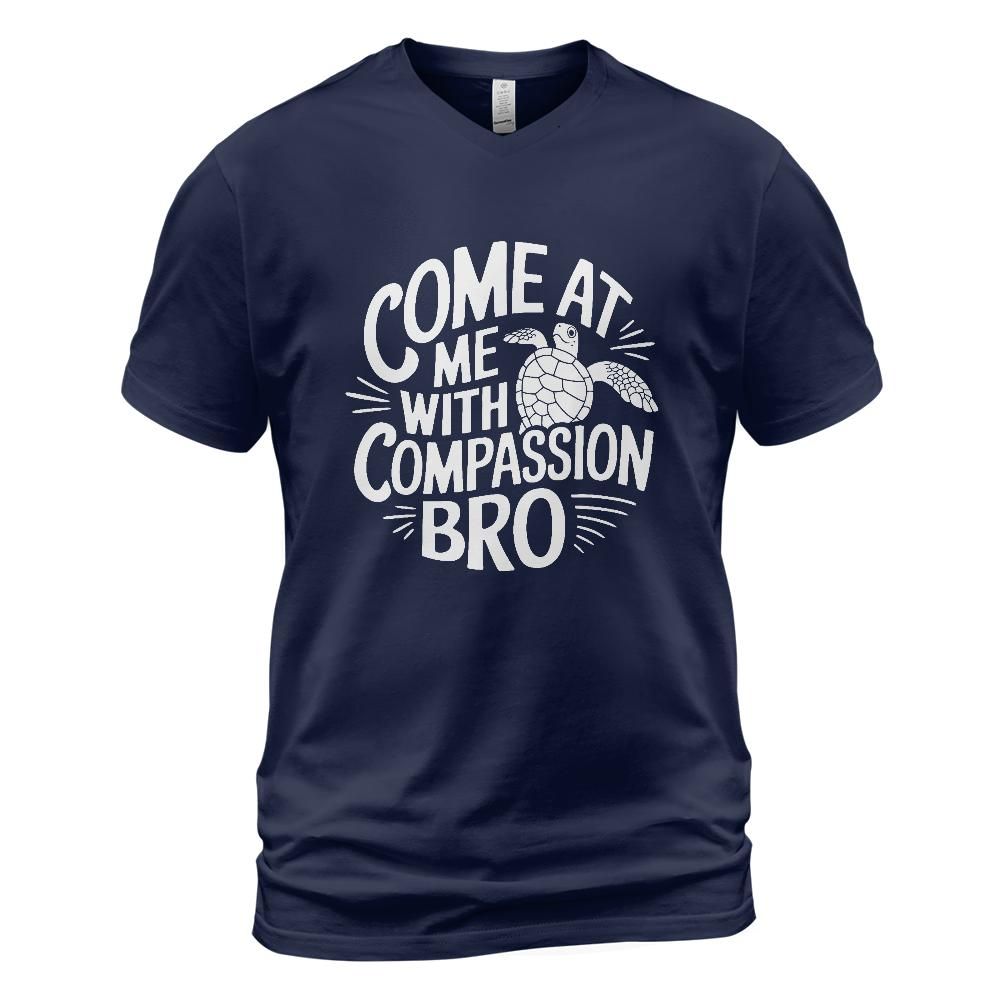 Compassion Cotton V-neck T-shirt