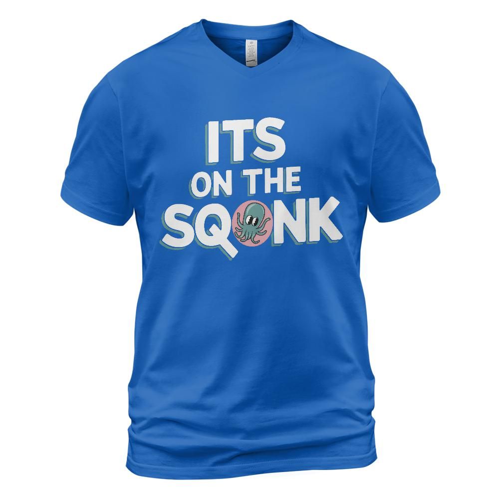 Sqonk Cotton V-Neck T-shirt