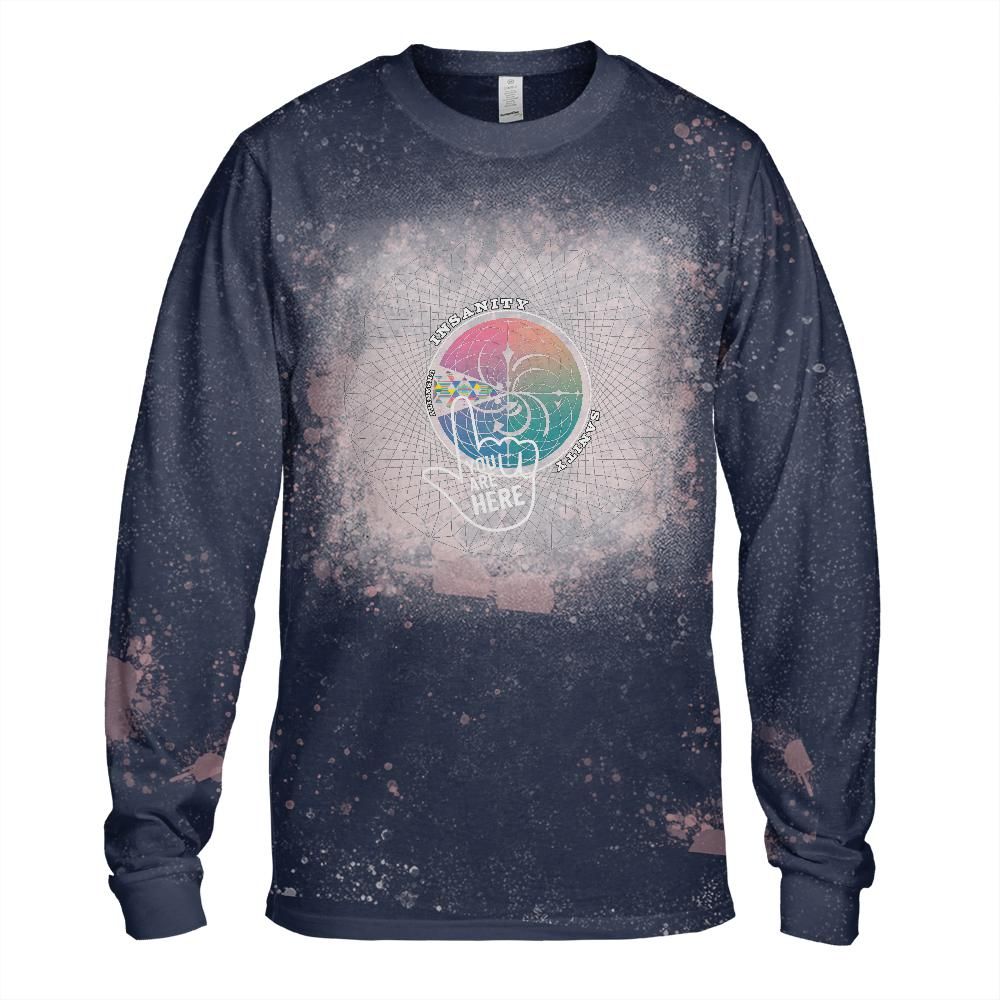 Unsanity Bleached Long Sleeve T-Shirt