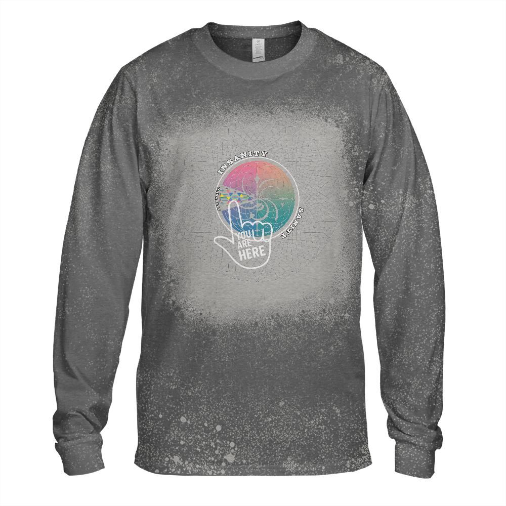 Unsanity Bleached Long Sleeve T-Shirt
