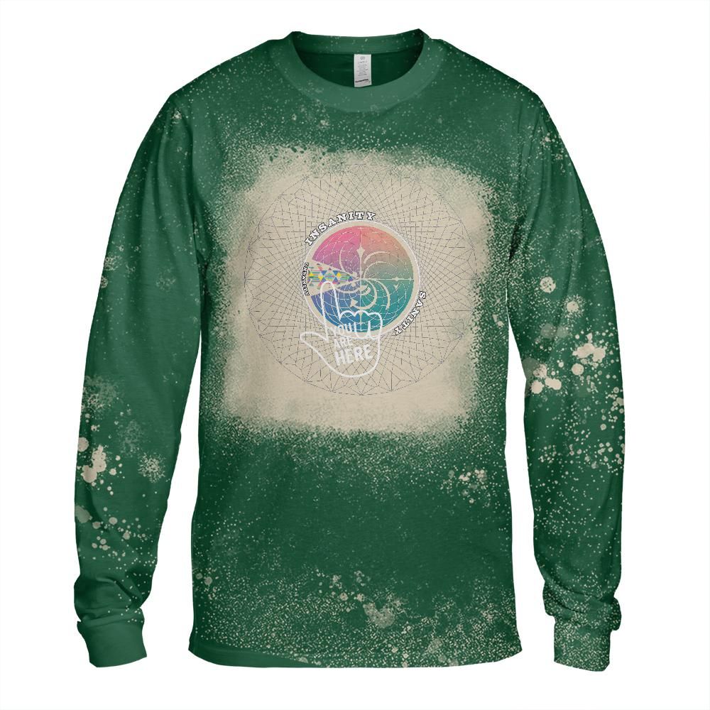 Unsanity Bleached Long Sleeve T-Shirt