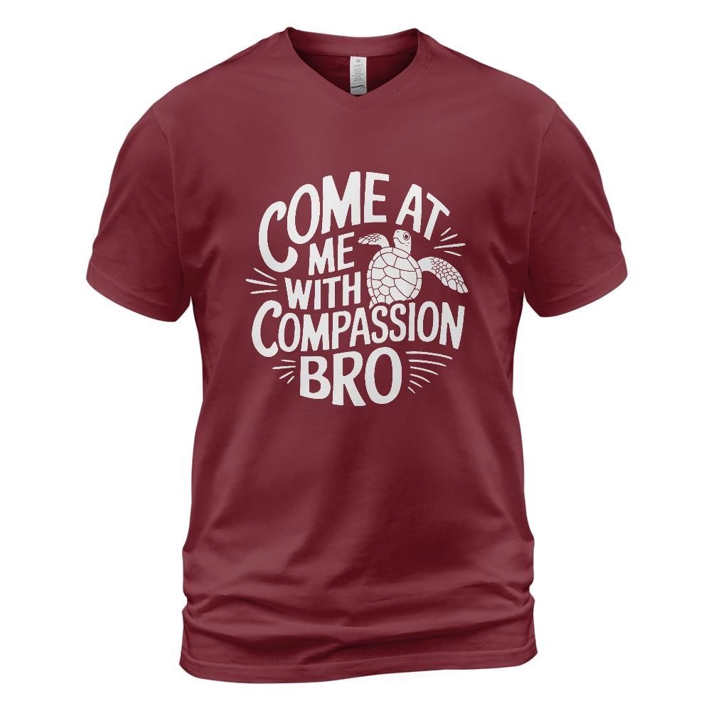 Compassion Cotton V-neck T-shirt