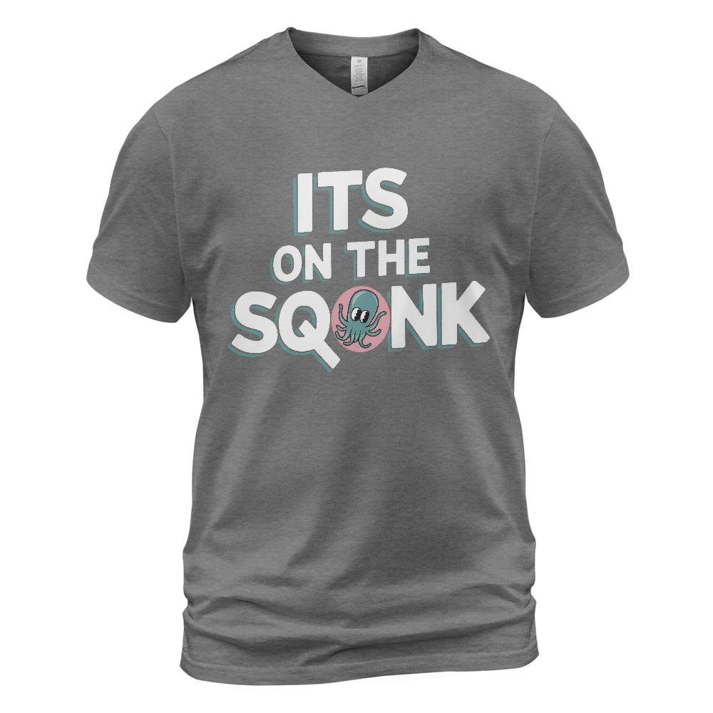 Sqonk Cotton V-Neck T-shirt