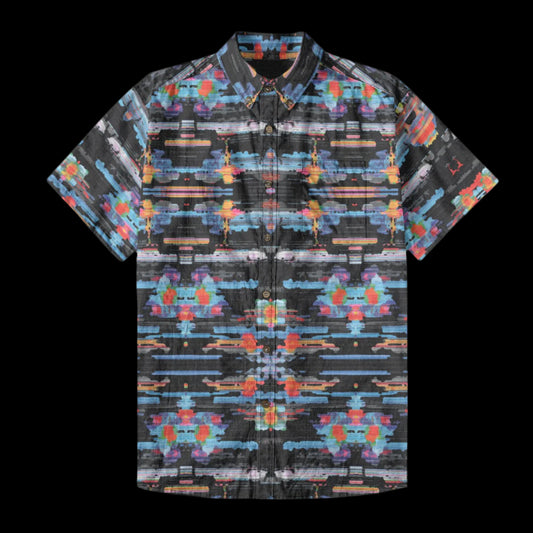 Glitch Slub Cotton