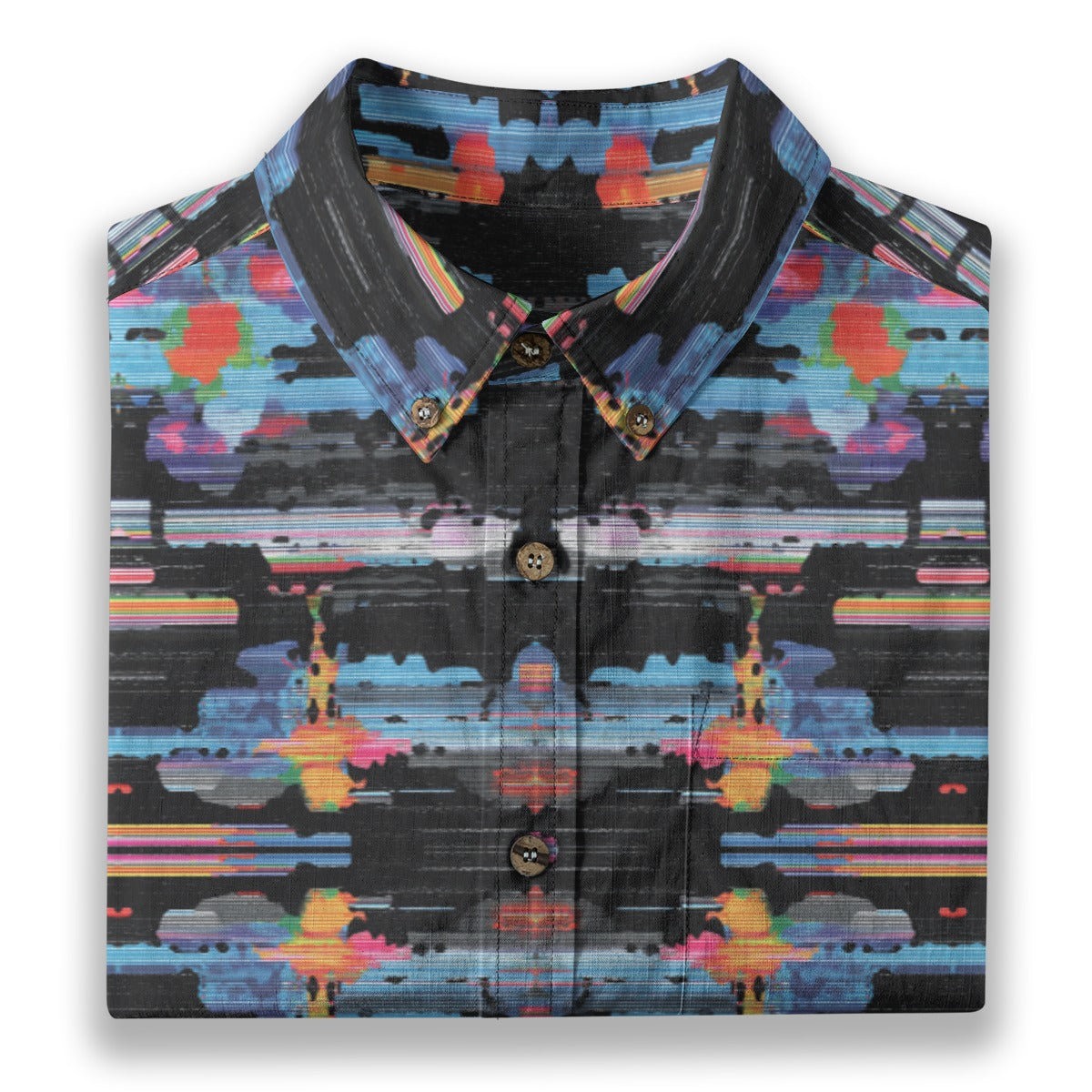 Glitch Slub Cotton