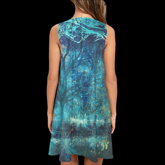 Citree Lights A-Line Pocket Dress