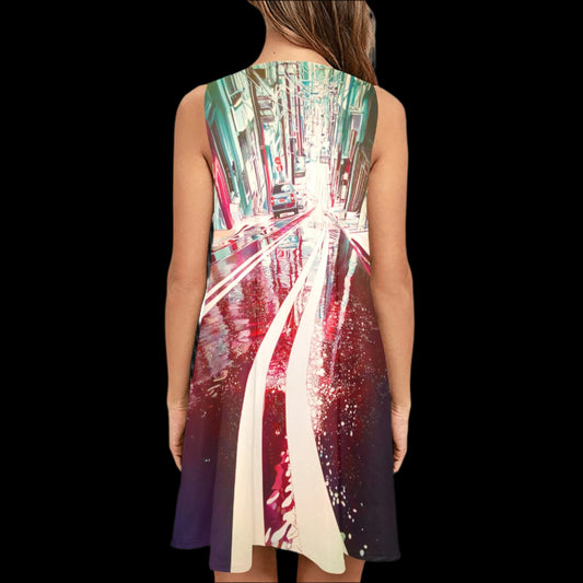 Traffic Stopper A-Line Pocket Dress