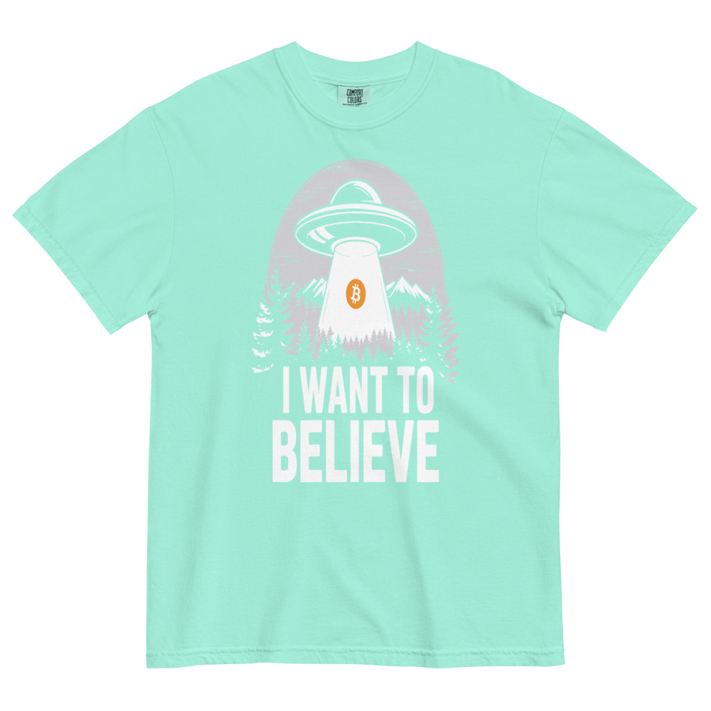 I Want To Believe Heavyweight Tee
