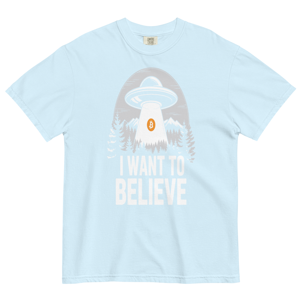 I Want To Believe Heavyweight Tee
