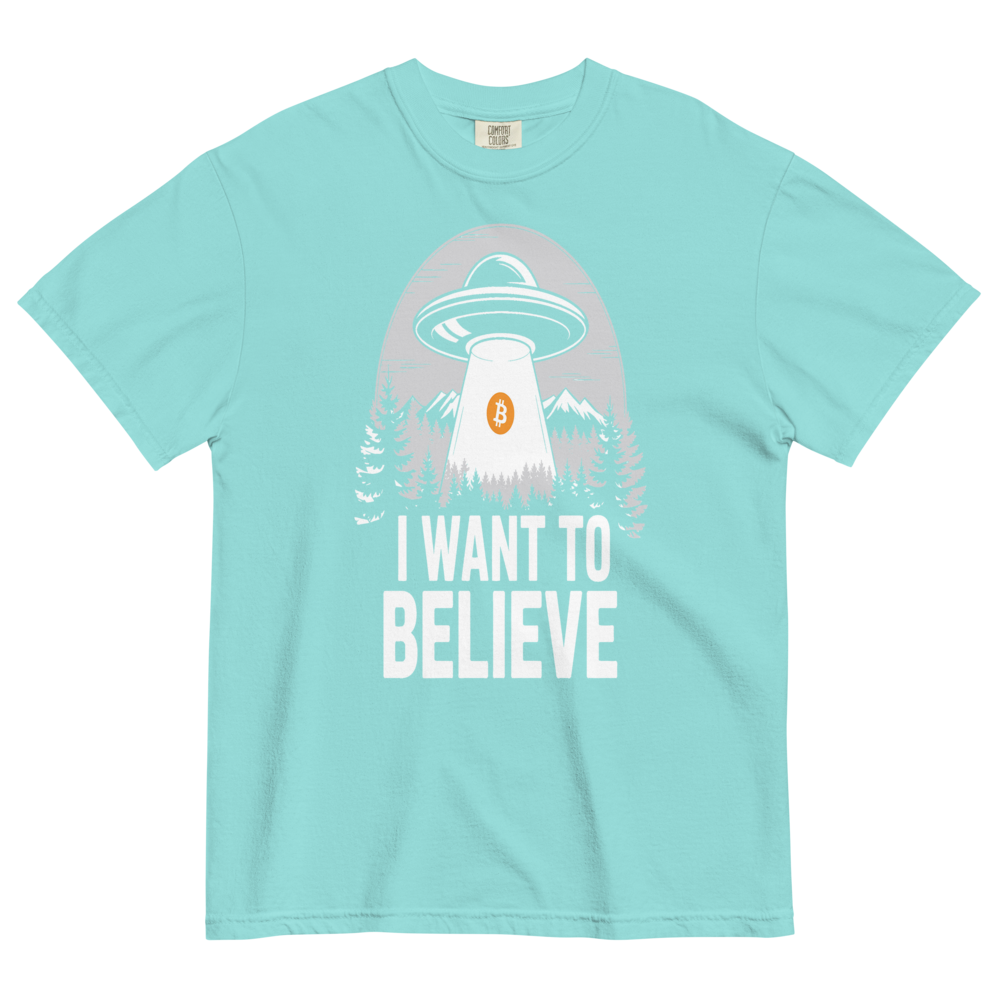 I Want To Believe Heavyweight Tee