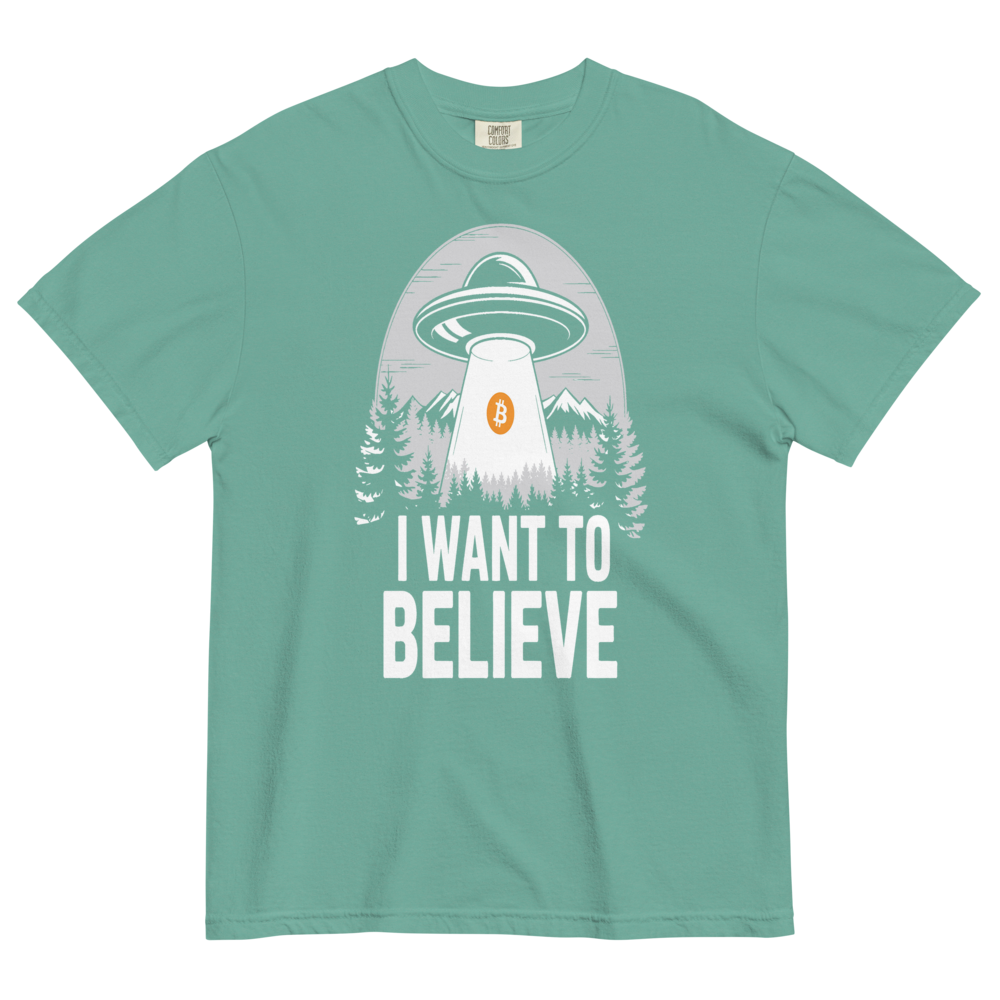 I Want To Believe Heavyweight Tee