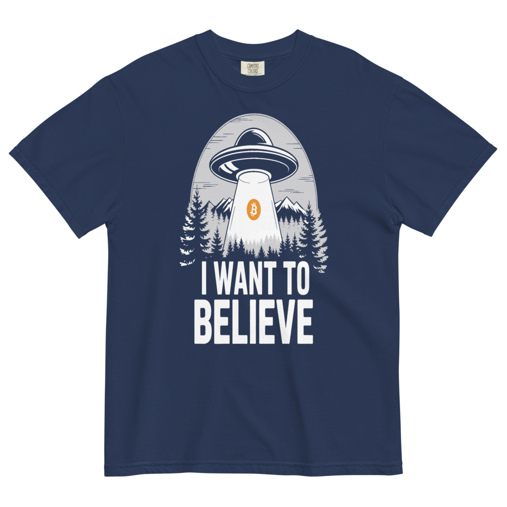 I Want To Believe Heavyweight Tee