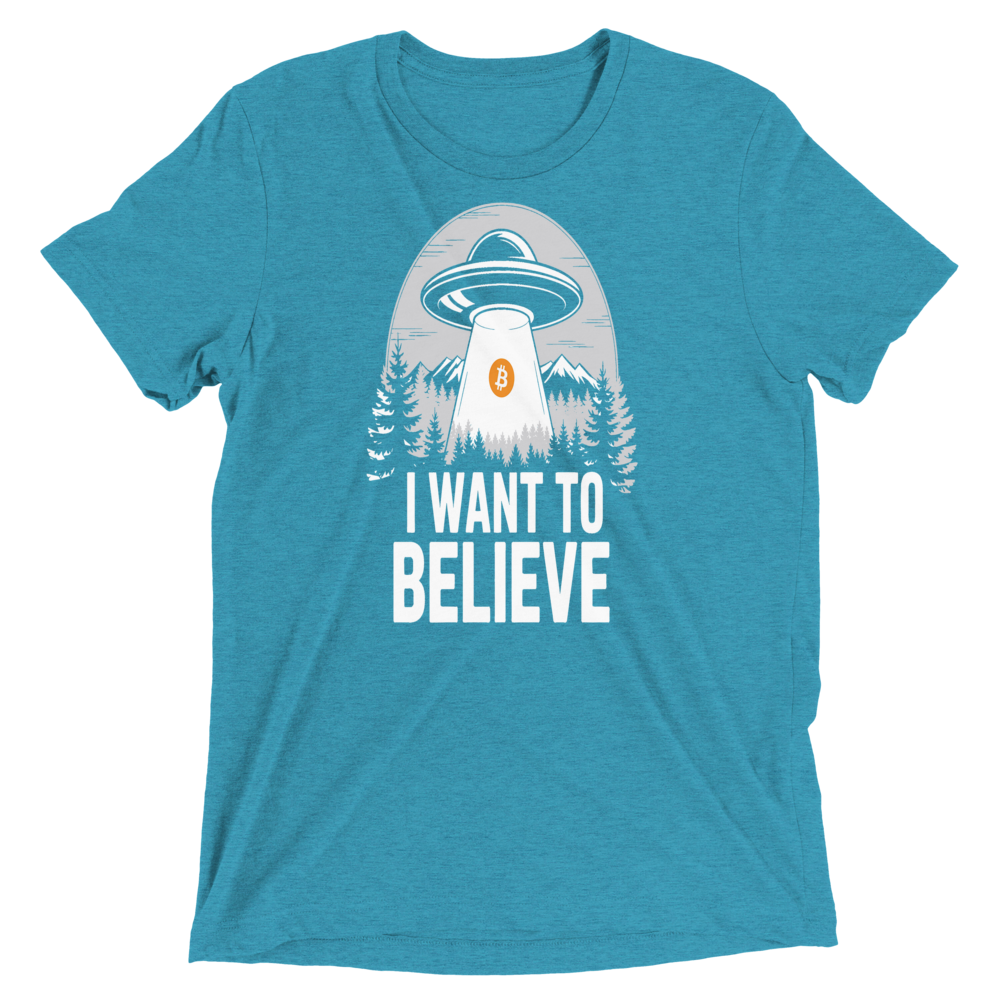 I Want To Believe Triblend Tee