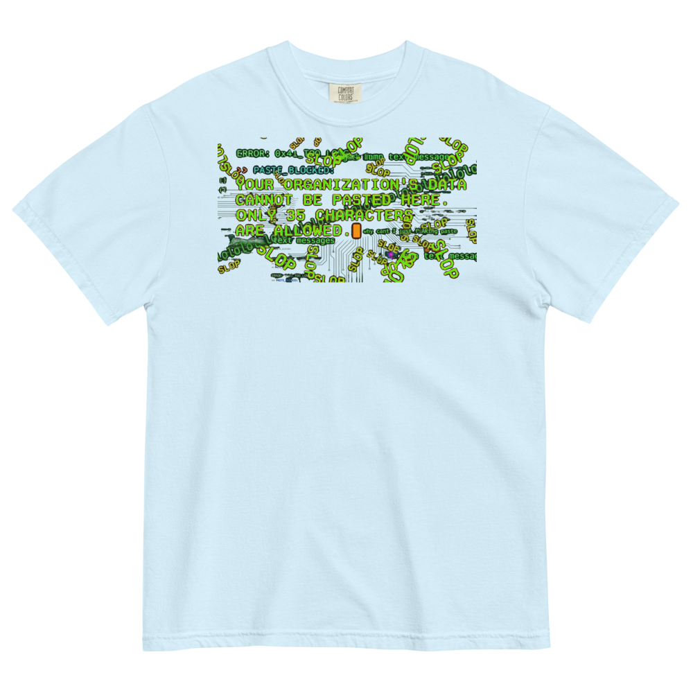 Your Organizations Data Heavyweight Tee