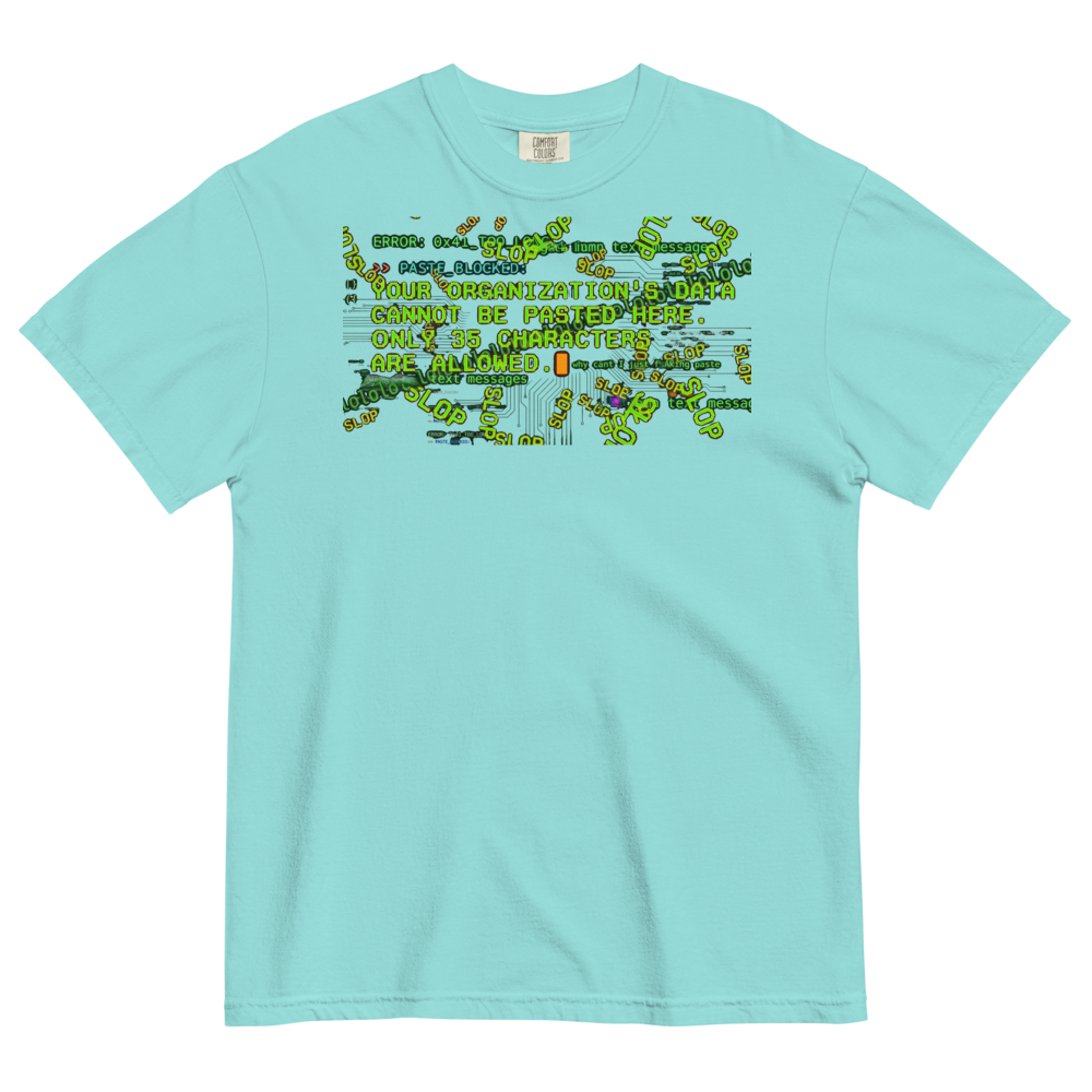 Your Organizations Data Heavyweight Tee