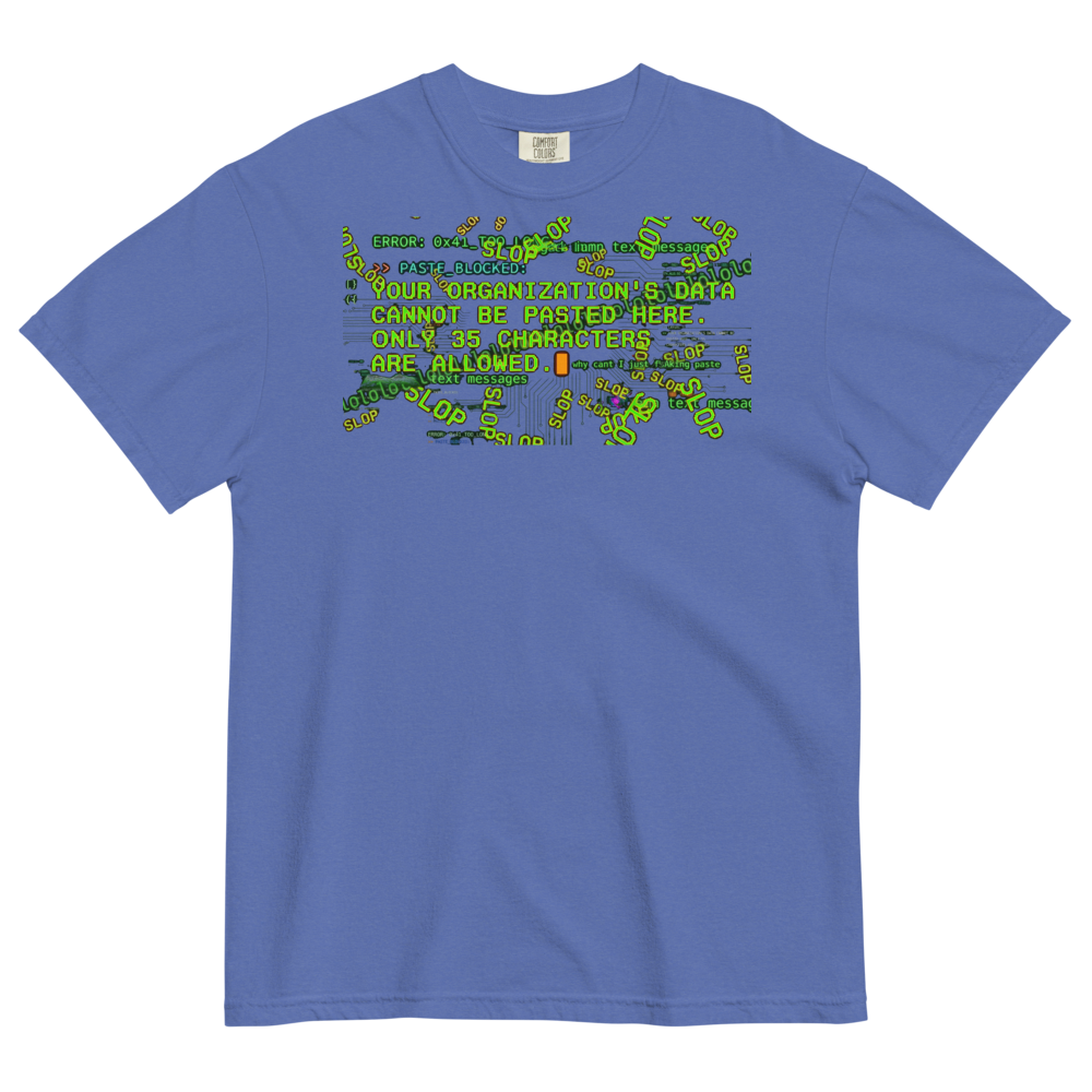 Your Organizations Data Heavyweight Tee