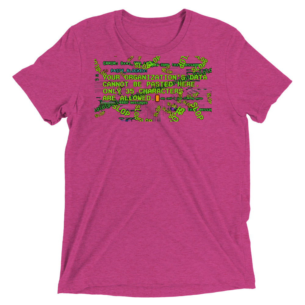 Your Organizations Data Triblend Tee