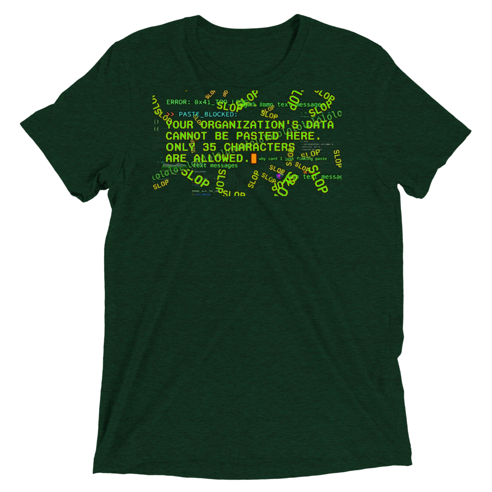 Your Organizations Data Triblend Tee