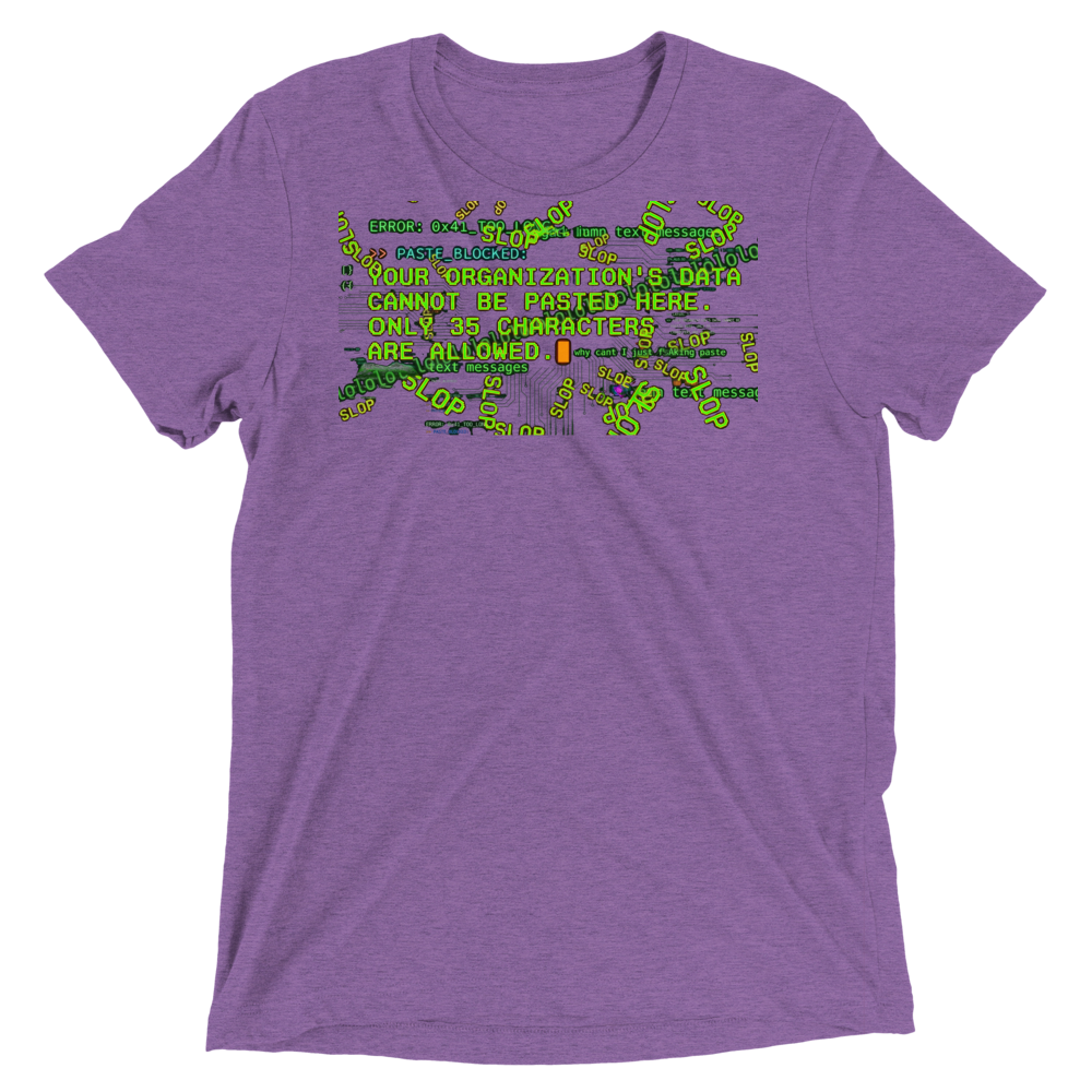 Your Organizations Data Triblend Tee