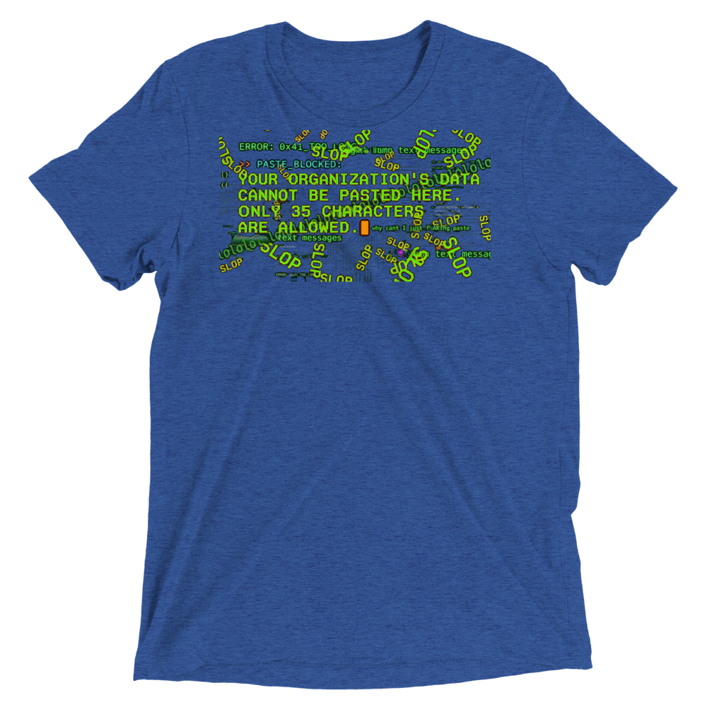 Your Organizations Data Triblend Tee