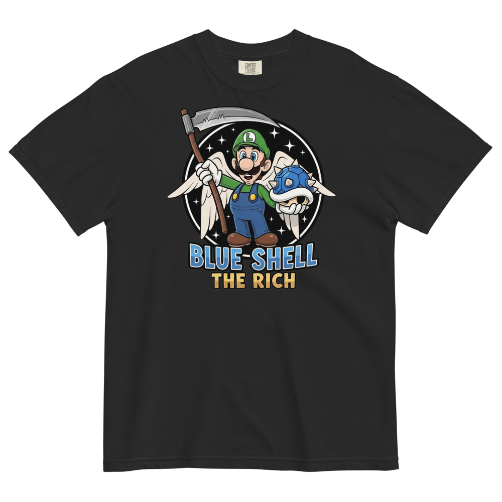 Blue Shell The Rich Heavyweight Tee