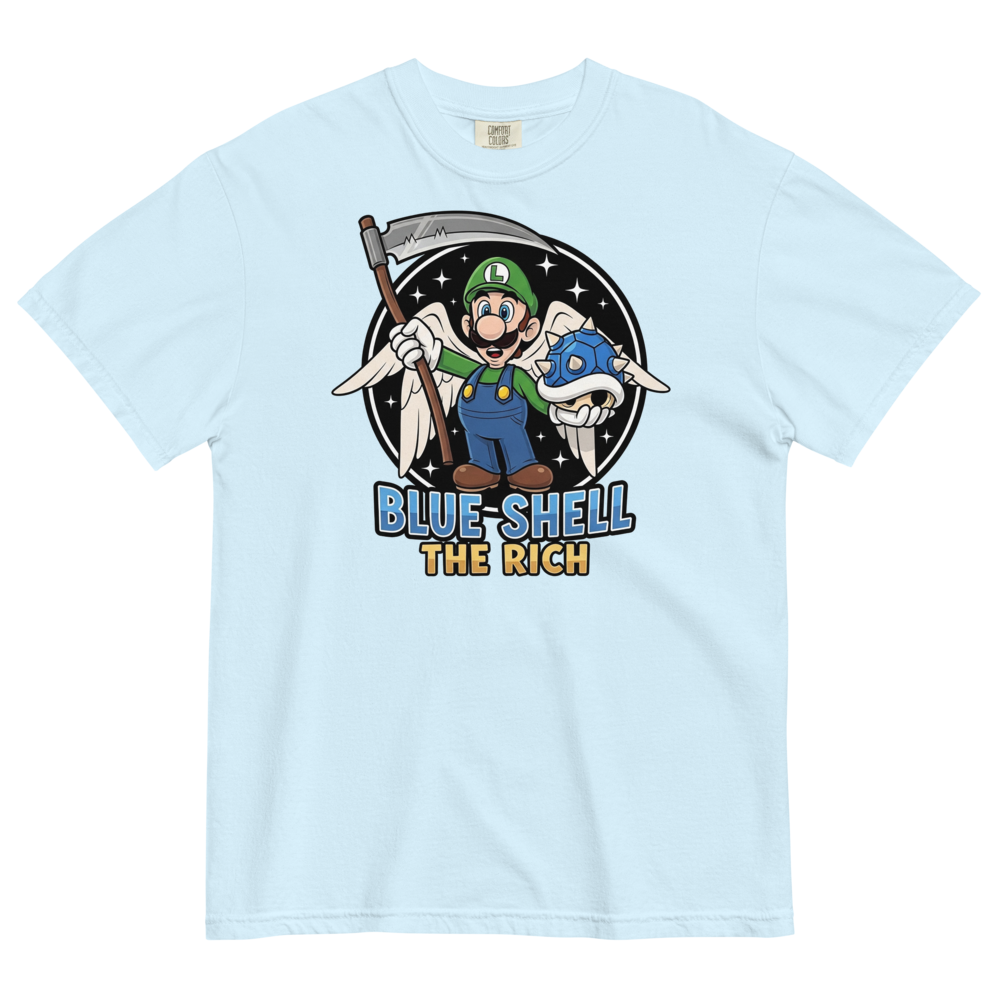 Blue Shell The Rich Heavyweight Tee