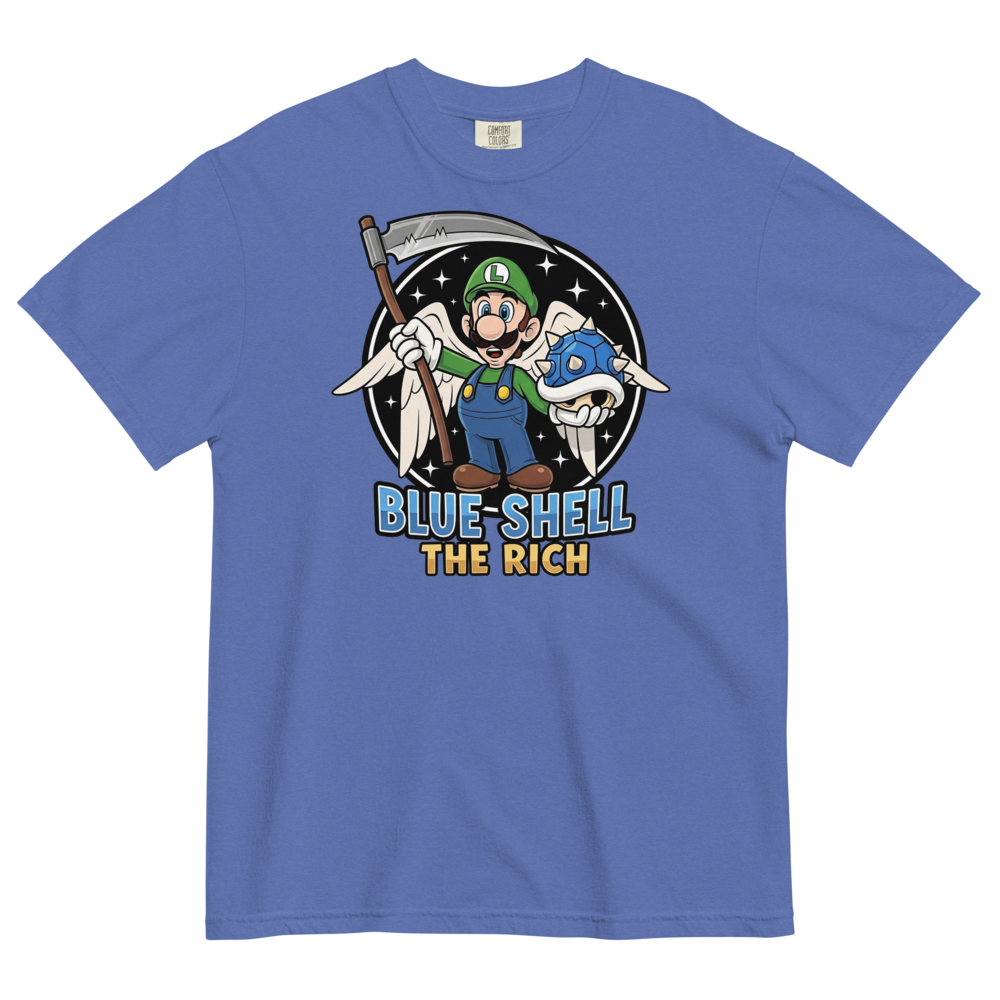 Blue Shell The Rich Heavyweight Tee