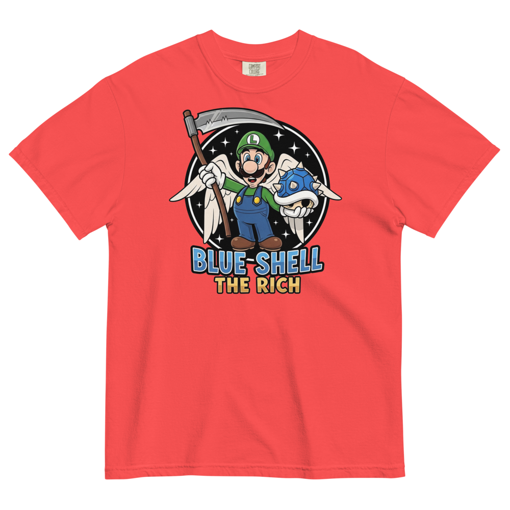 Blue Shell The Rich Heavyweight Tee
