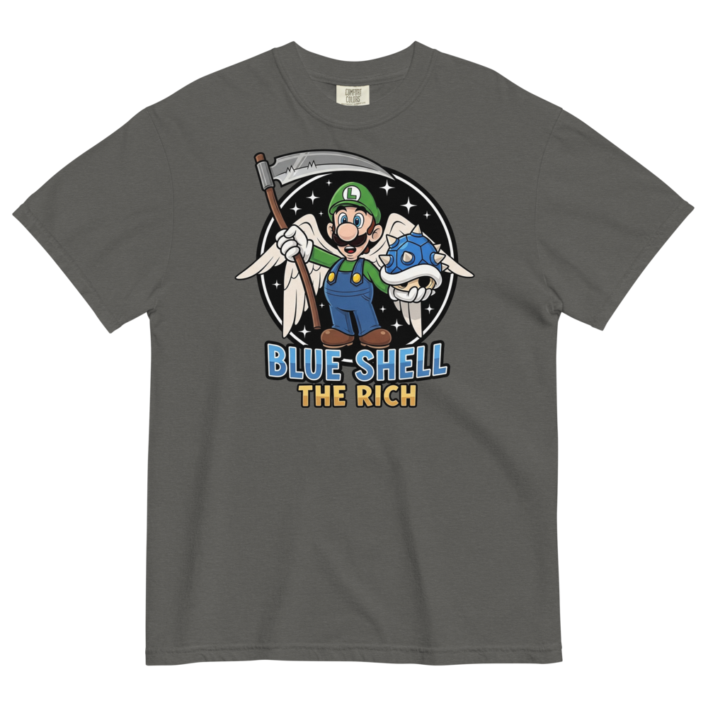 Blue Shell The Rich Heavyweight Tee