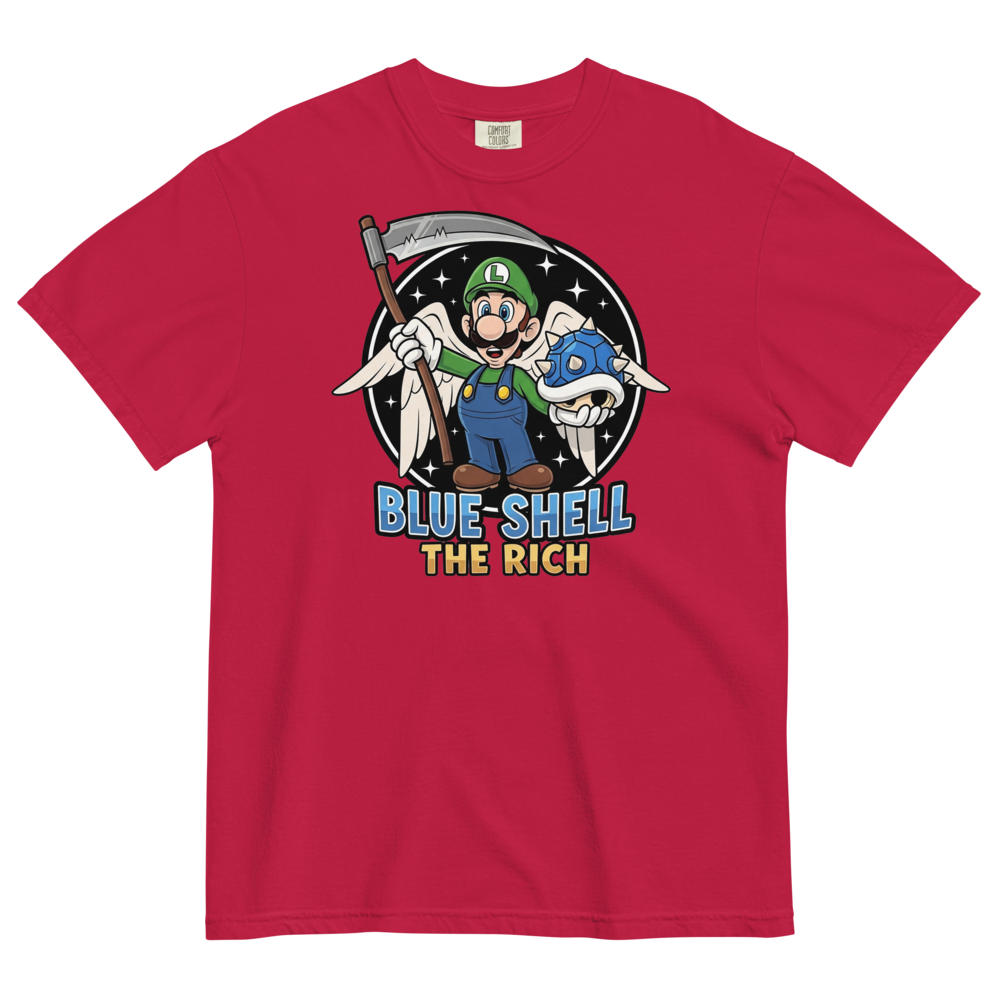 Blue Shell The Rich Heavyweight Tee