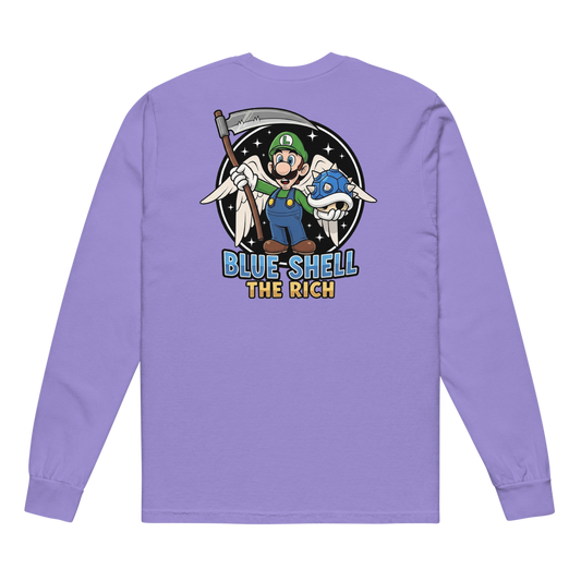 Blue Shell The Rich Heavyweight Long Sleeve Shirt