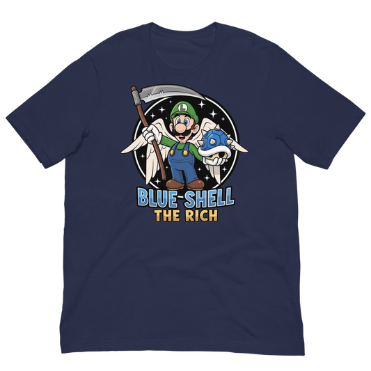 Blue Shell The Rich Classic Cotton Tee