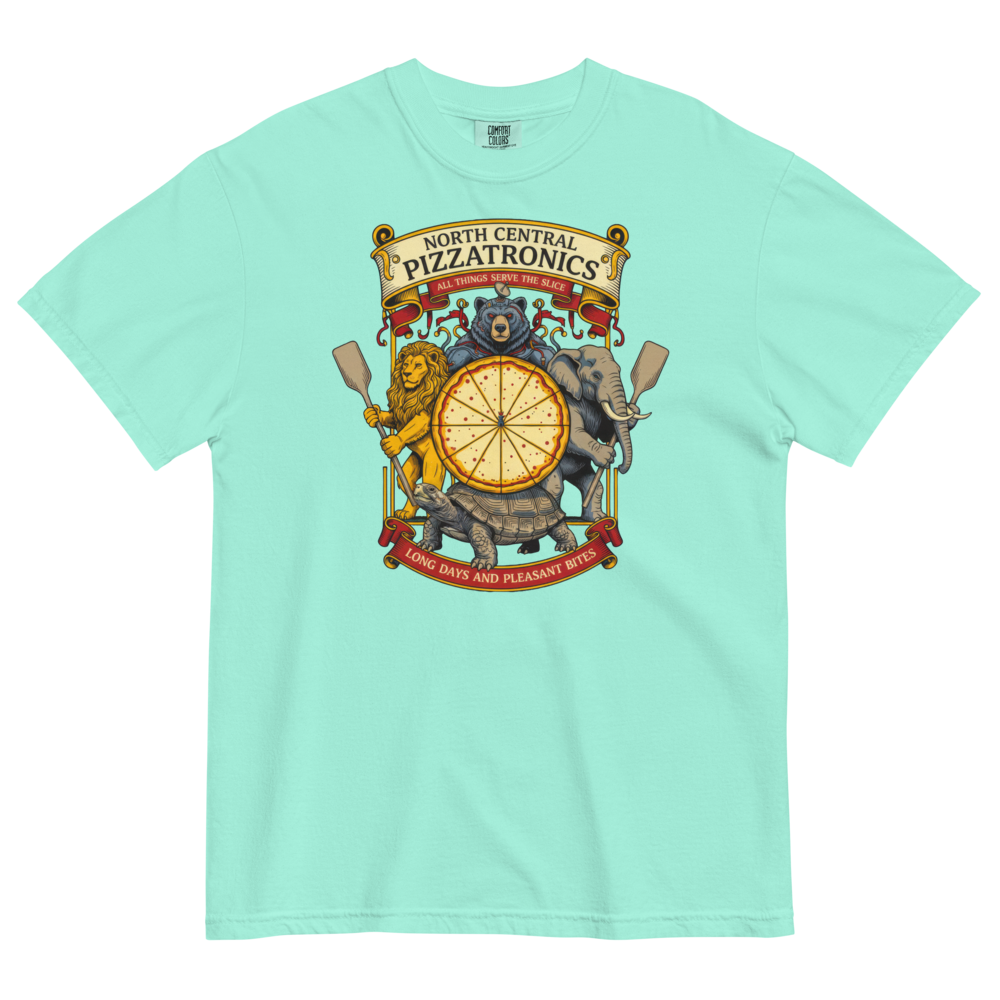 North Central Pizzatronics Heavyweight Tee
