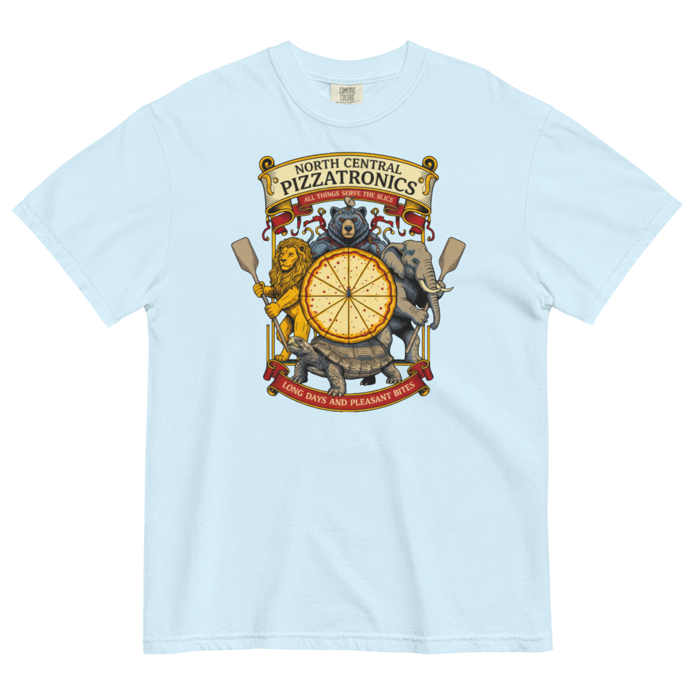 North Central Pizzatronics Heavyweight Tee