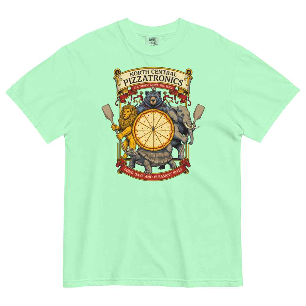 North Central Pizzatronics Heavyweight Tee